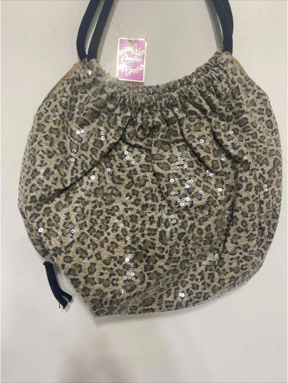 Candie's Disco Sequin Hobo Bag